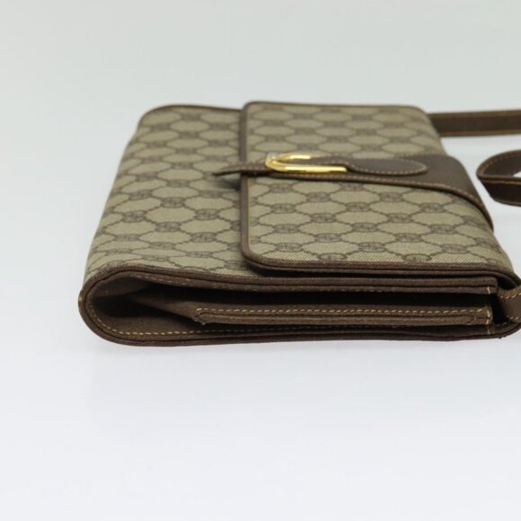 GUCCI GG Supreme Shoulder Bag PVC Beige Gold 904 02 050 Auth ep10698 - Picture 5 of 16